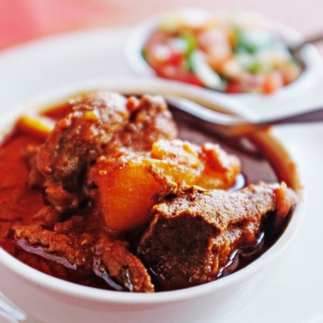 Lamb Vindaloo.