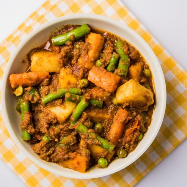 Bean Potato Masala.