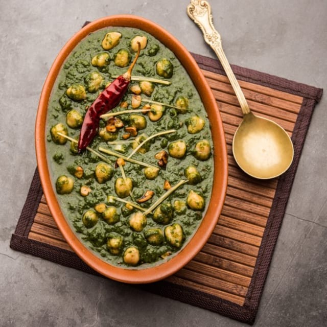 Palak Chole.