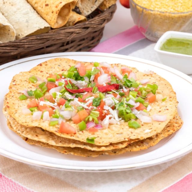 Papadum.