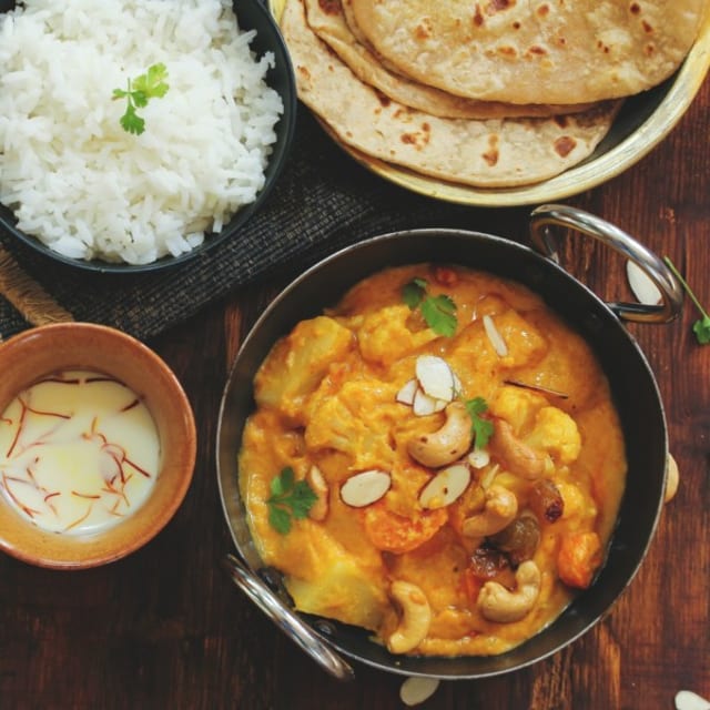 Vegetable Korma.