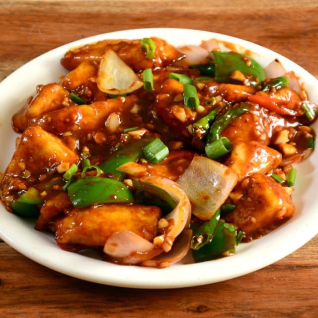 Chilli Paneer.