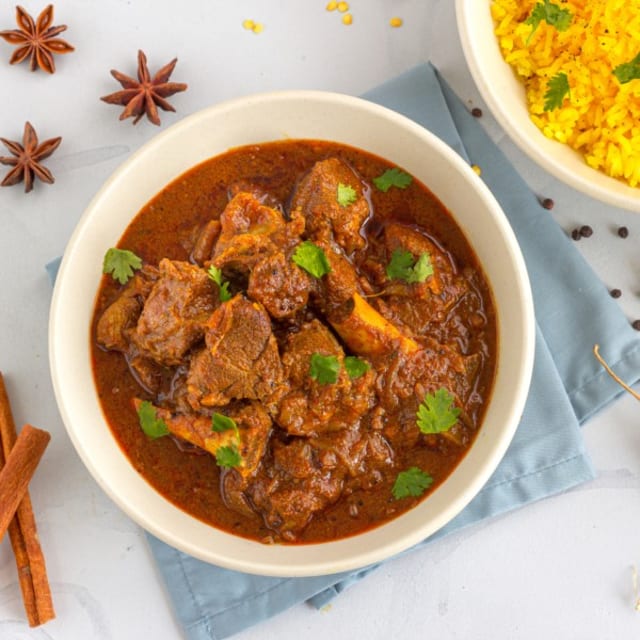 Lamb Jalfrazie.