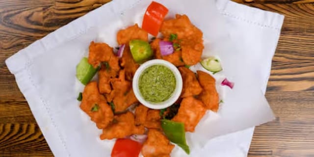 Fish Pakora.